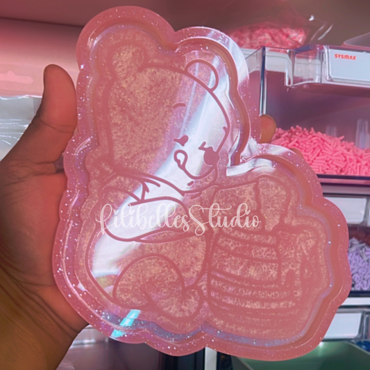 DESTASH BLANK Bear Eating Honey Tray