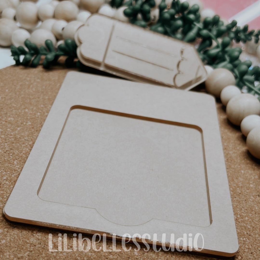 note pad holder MOLD