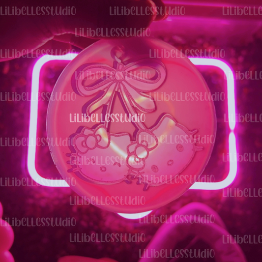 Coquette kitty keychain MOLD