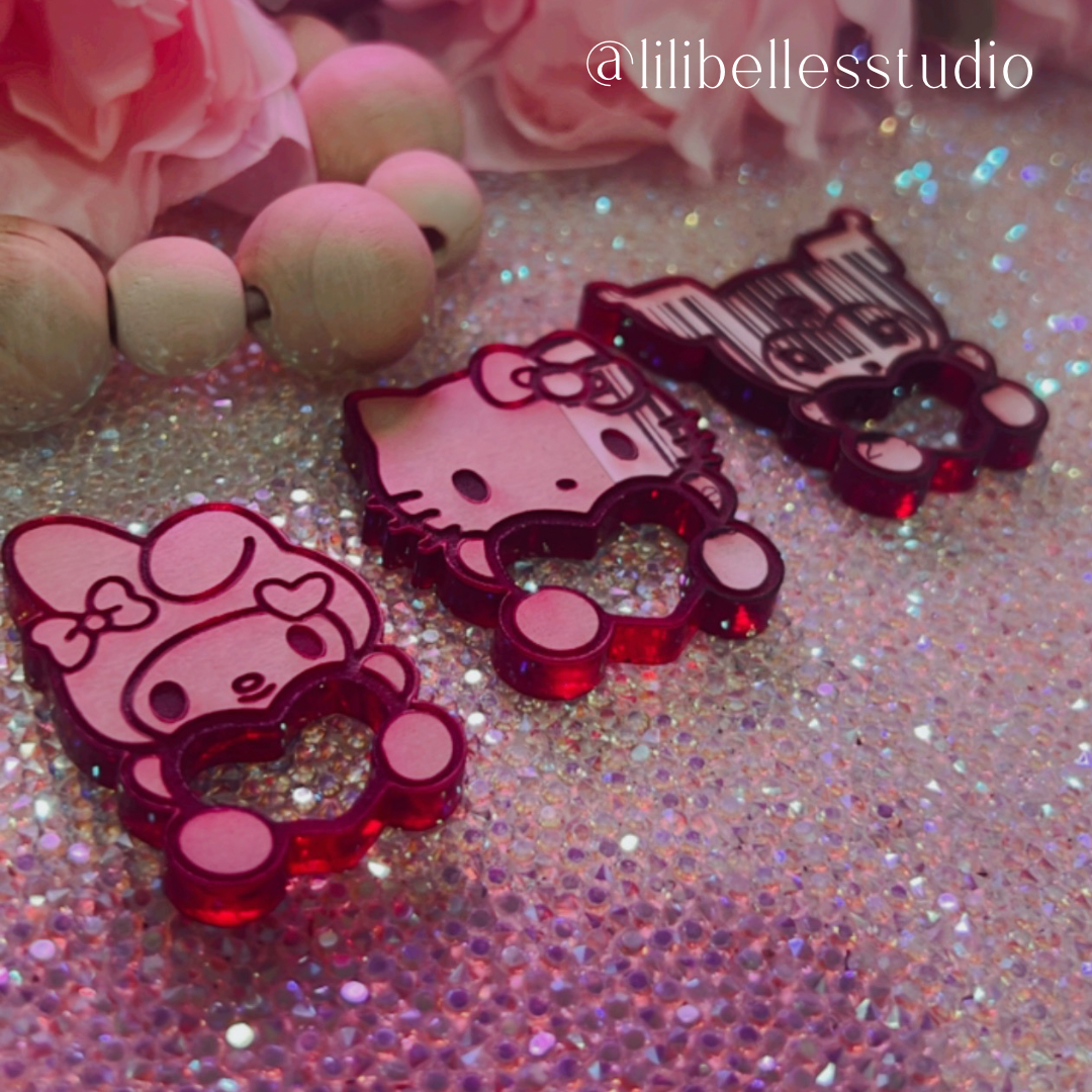 Kitty trio (HK M & K) shakers MOLD