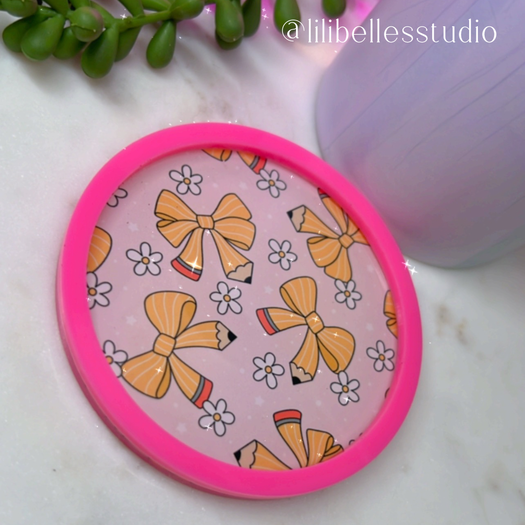 Pencils- Acrylic coaster