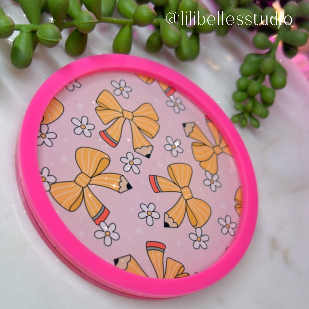 Pencils- Acrylic coaster