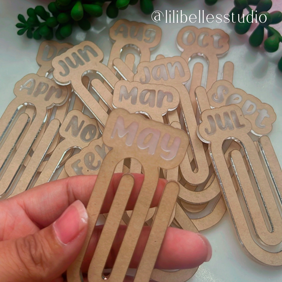 Calendar paperclips MOLD