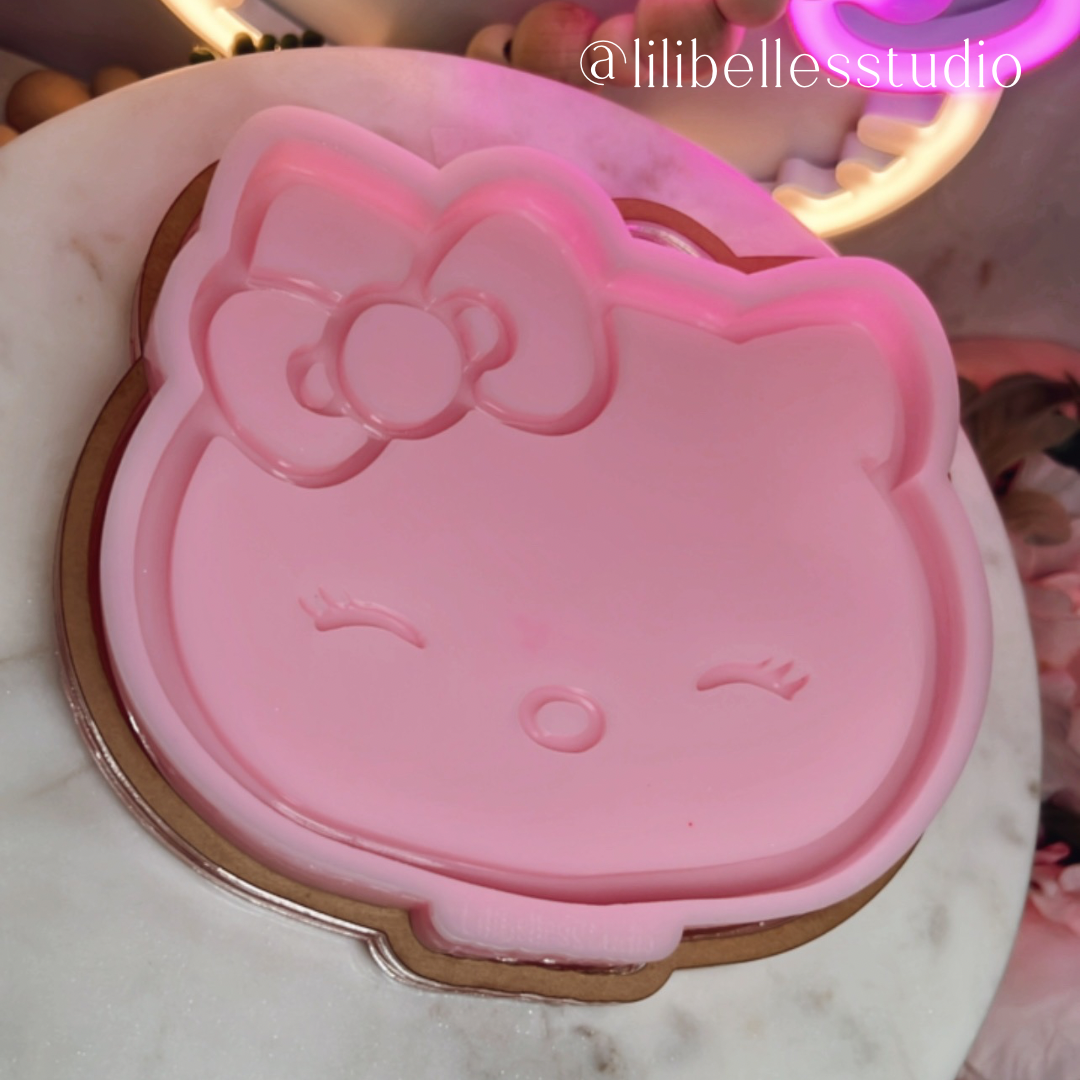 Kitty tray/coaster MOLD