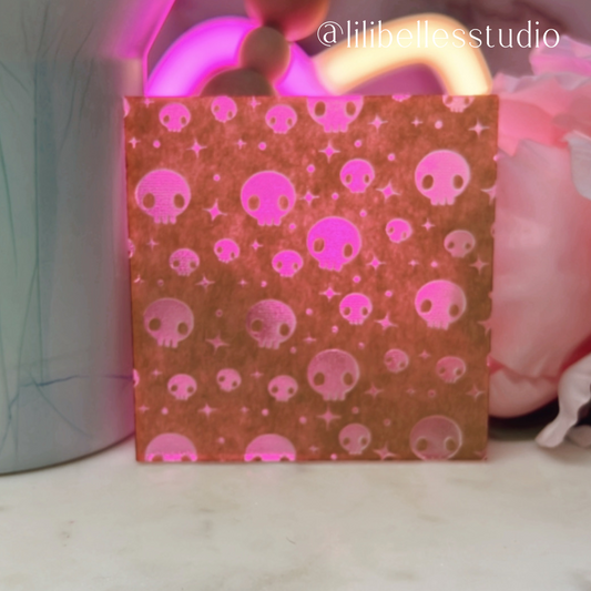 Romi Skulls coaster MOLD