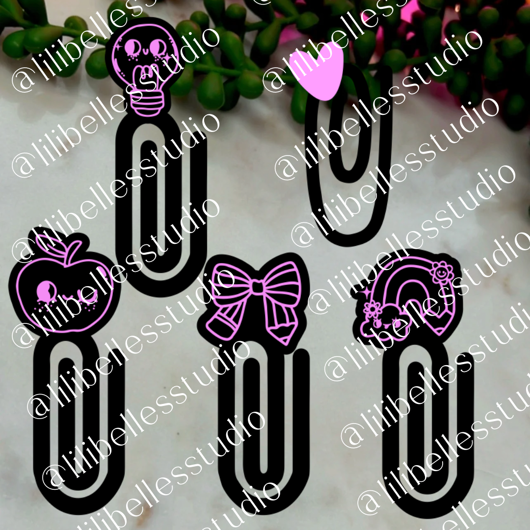 School II paperclips SVG