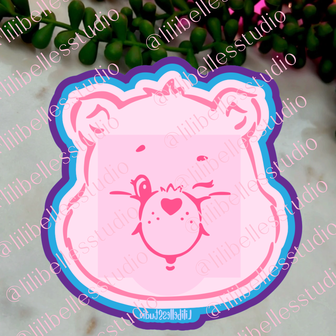 Bear notepad holder SVG