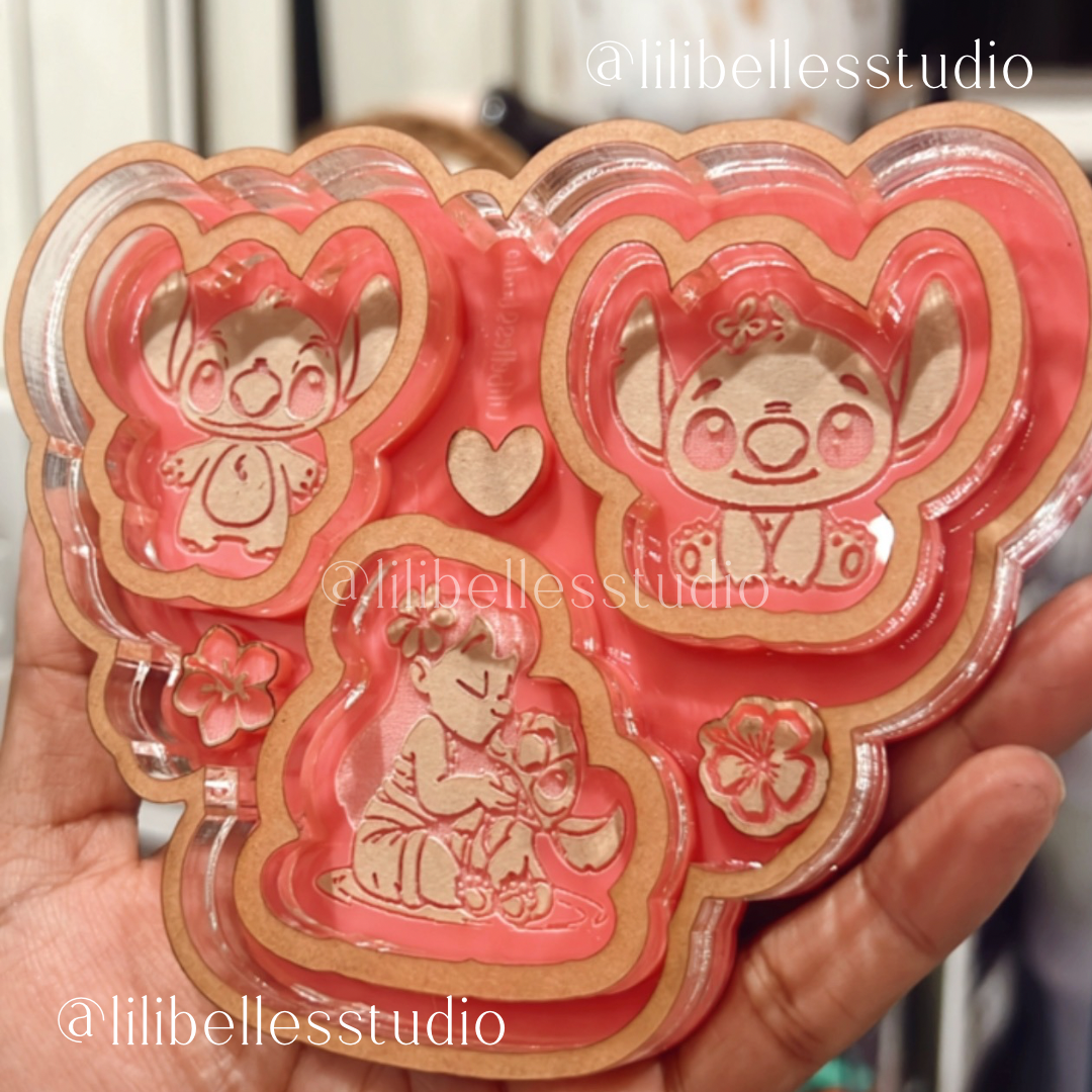 Stitch shaker palette Mold