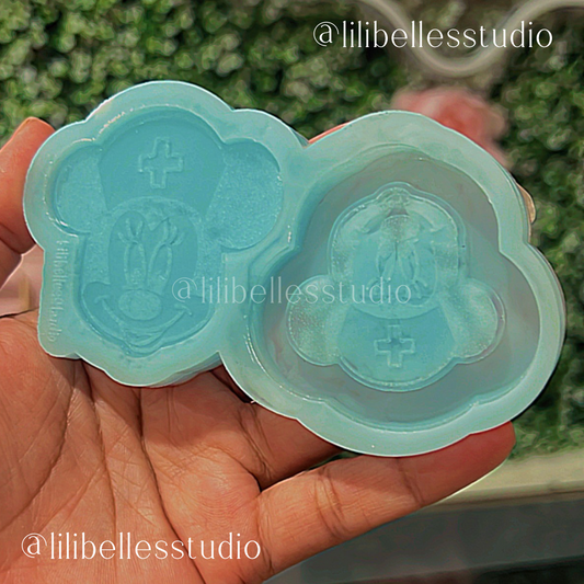 Nurse mouse shaker & flat MOLD
