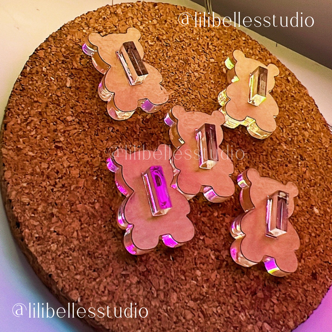 Teddy Bears nail stands MOLD