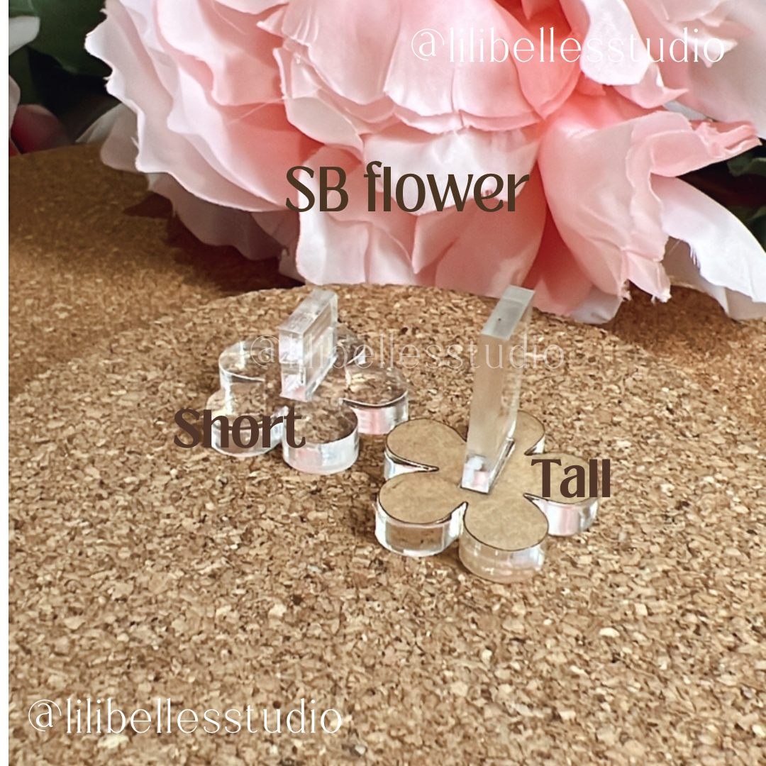 lil nail stands (flowers) MOLD
