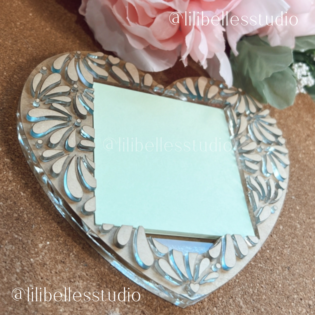 Talavera heart notepad MOLD