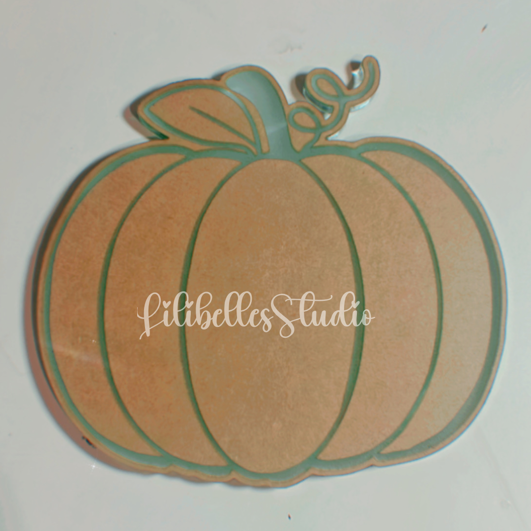 Fall Pumpkin coaster/trayMOLD