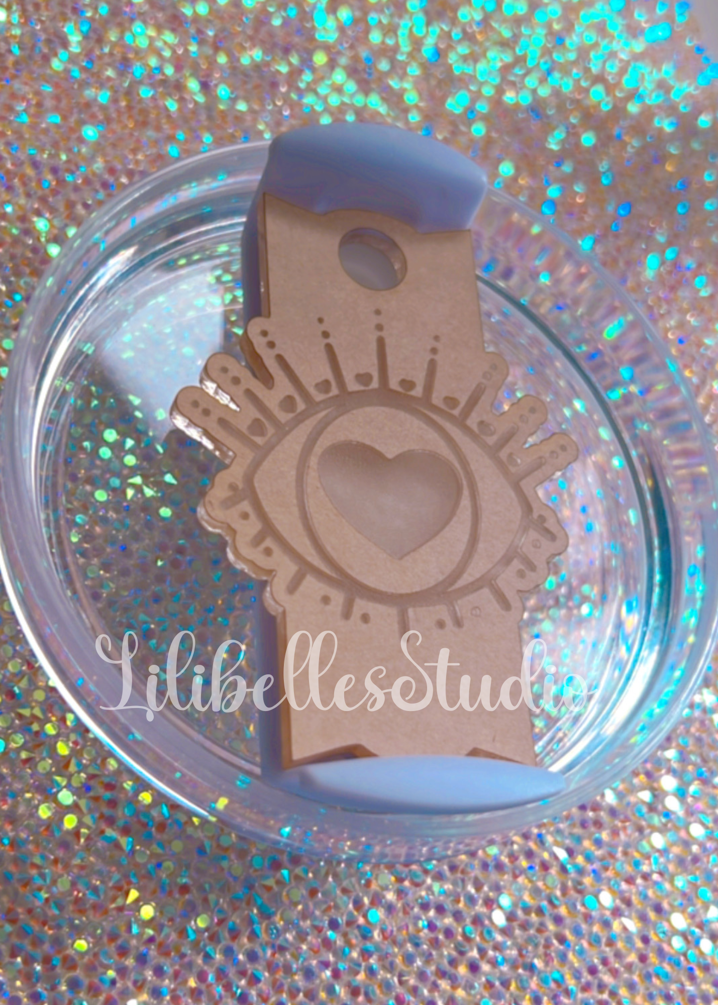 Evil eye tumbler topper MOLD
