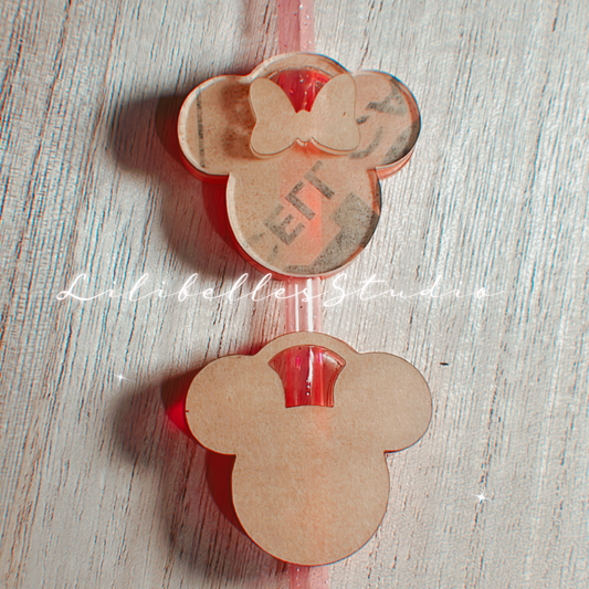 DESTASH BLANK Mouse locket straw topper