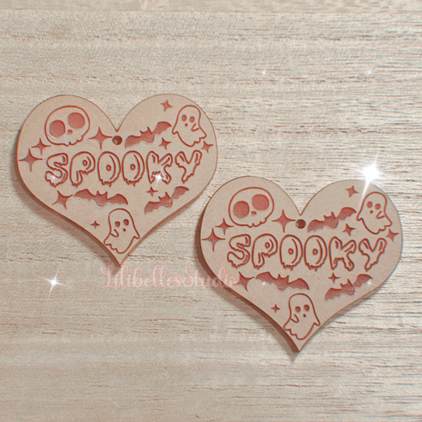 DESTASH BLANK Spooky earrings