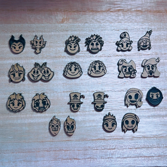 DESTASH BLANK lil’ head bits (VILLAINS)