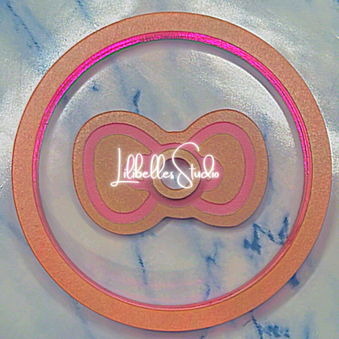 Kitty’s Bow Shaker Lid Mold