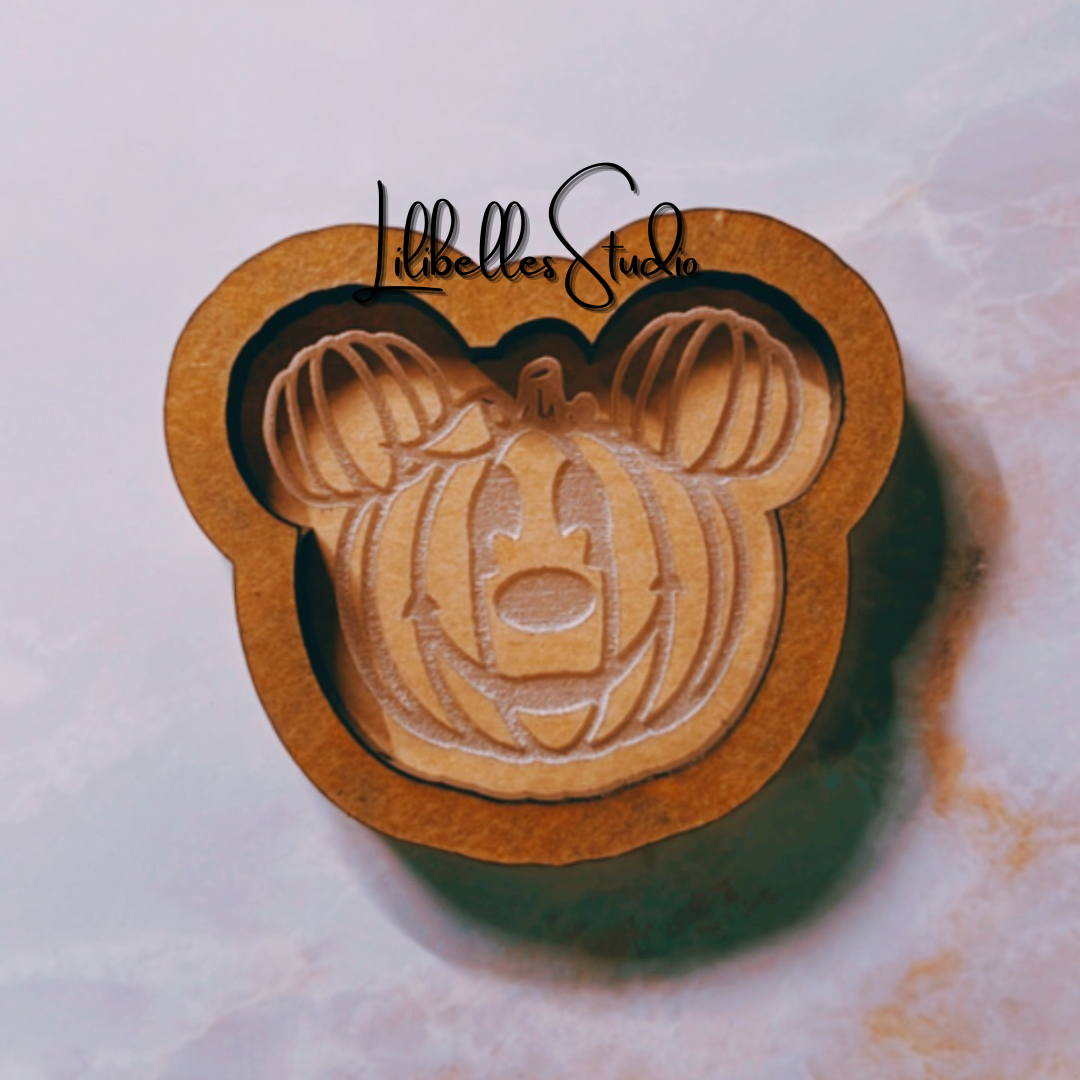 Mouse Pumpkin shaker mold (grip)