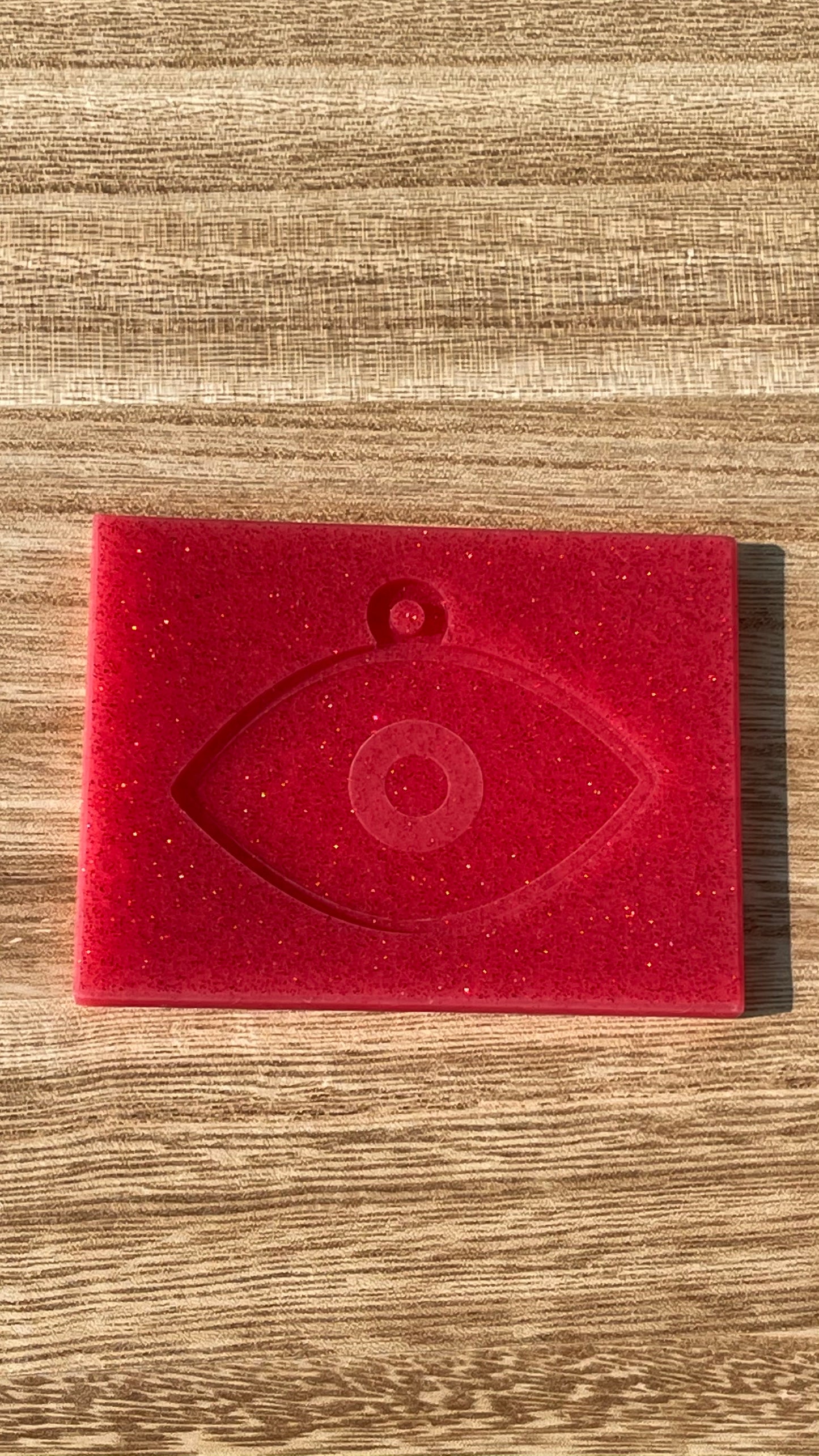 DESTASH BLANK evil eye earring /keychain set