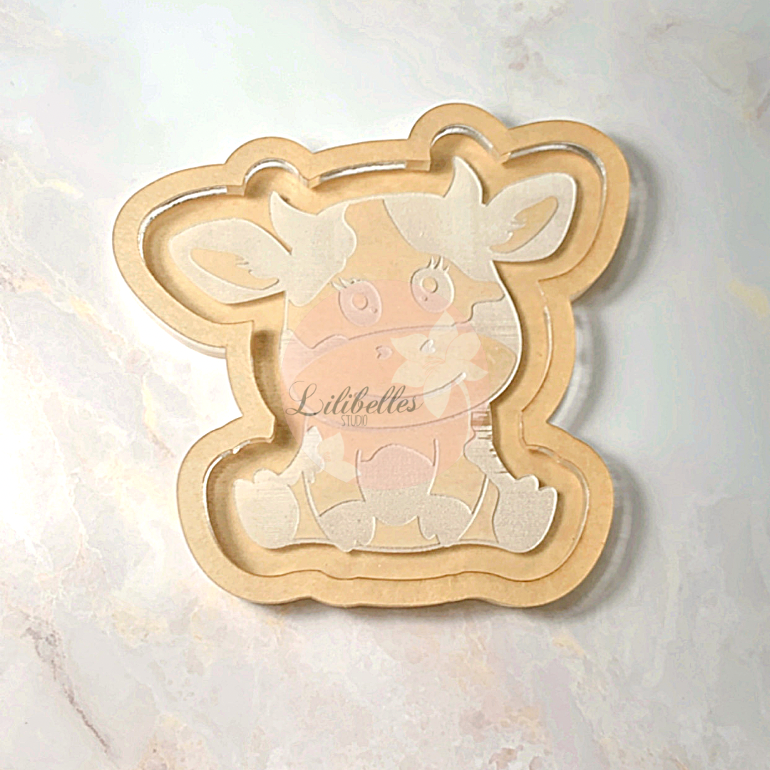 Millie Moo Trinket Tray Mold