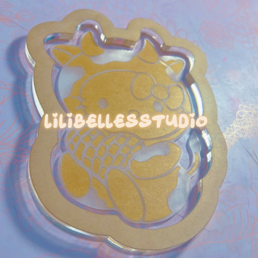 DESTASH BLANK Kitty Cow Tray