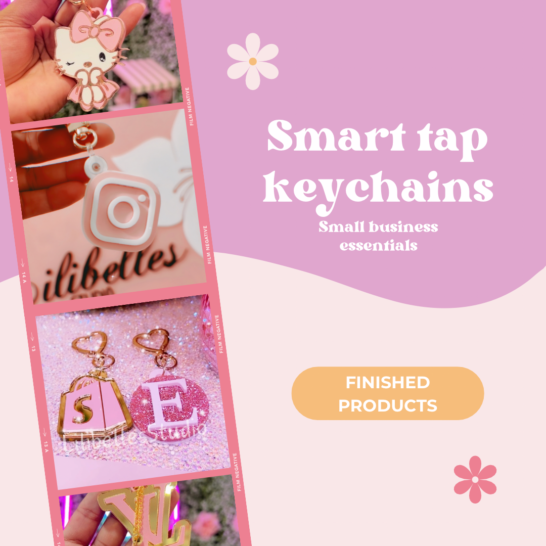 Smart tap keychains (small business essentials)