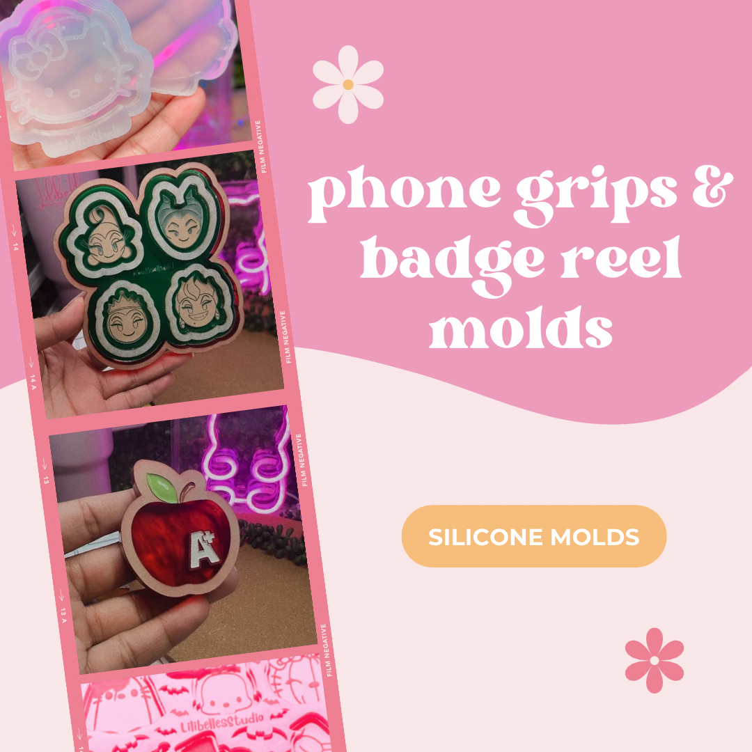 Phone Grips & badge reel Molds