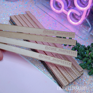 Acrylic Popsicle sticks