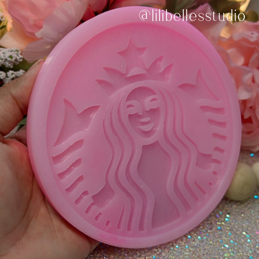 Layered Siren Coaster MOLD