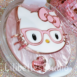 ACRYLIC Nerdy Kitty tumbler topper(s)