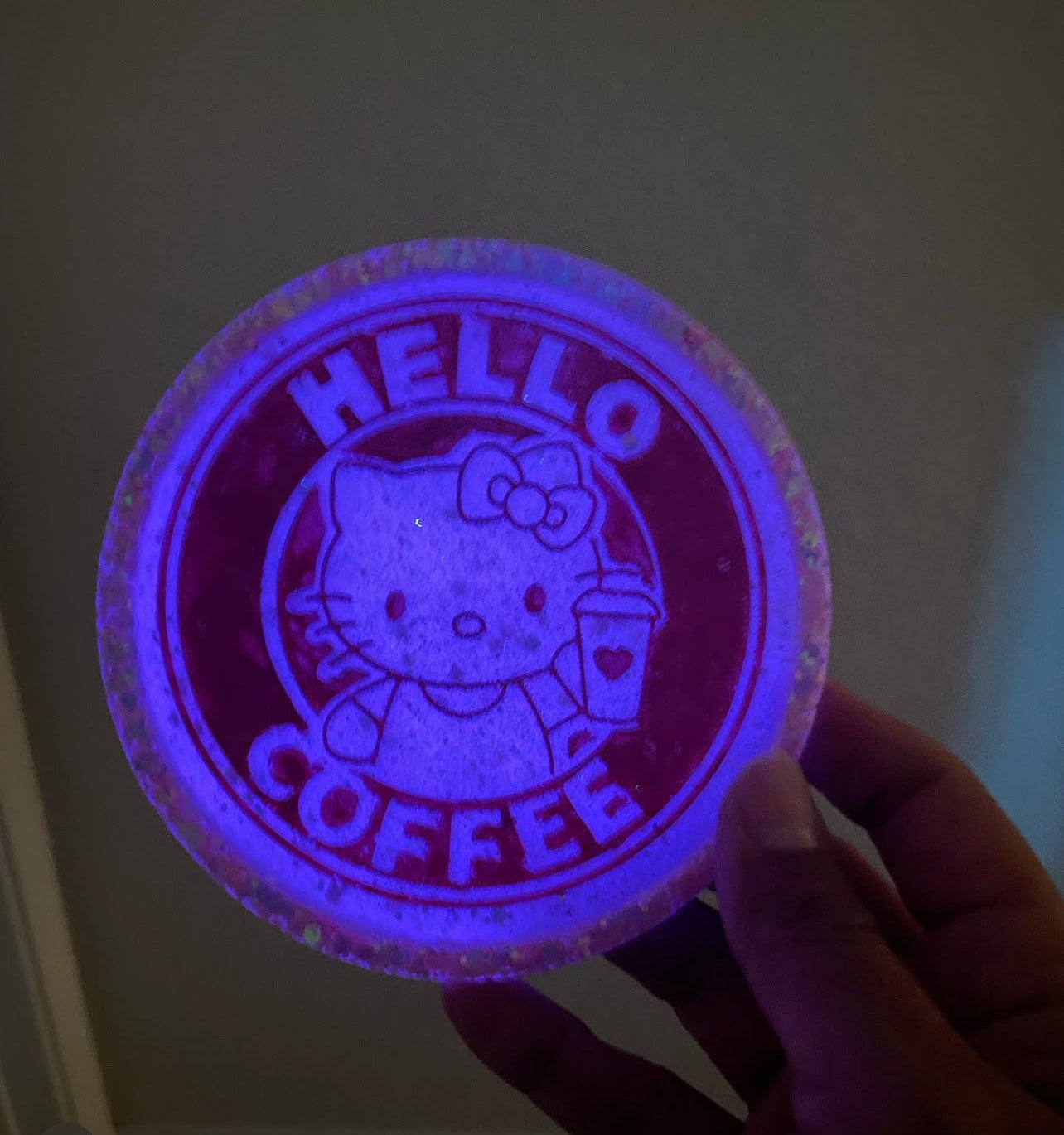 Coffee kitty coaster/tray MOLD