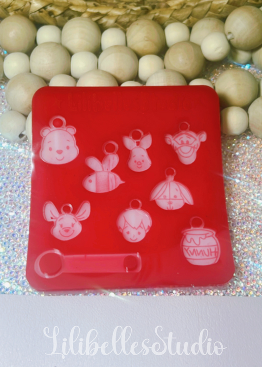 Winnie charms MOLD