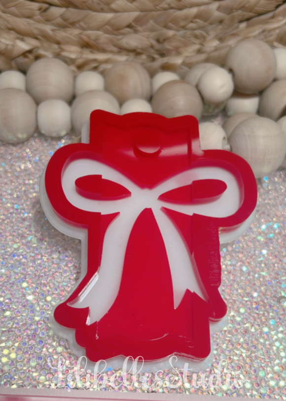 Coquette bow tumbler topper MOLD