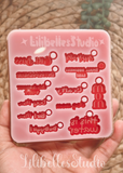 Titles charms MOLD