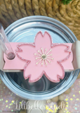 ACRYLIC Sakura tumbler topper