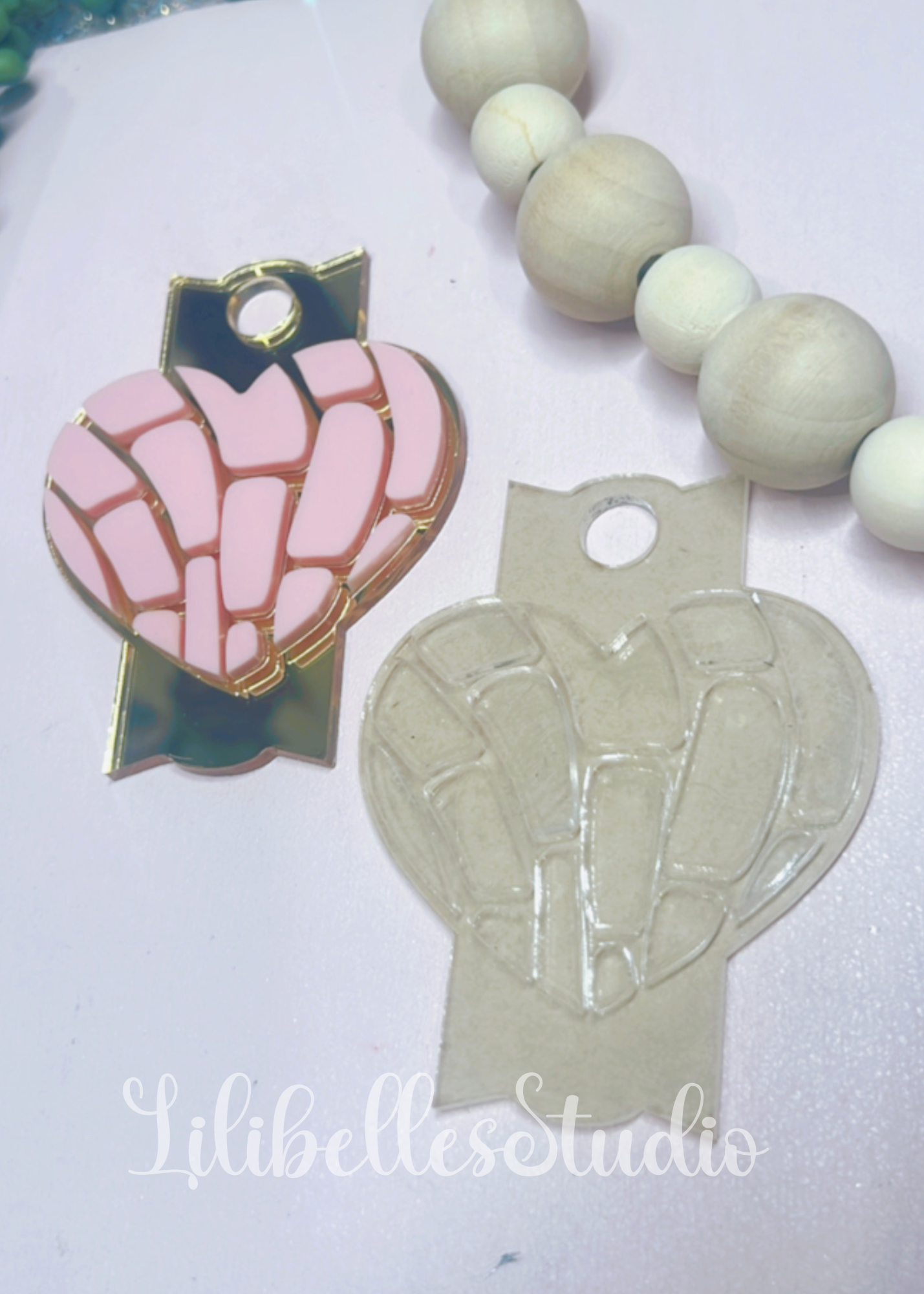 Heart concha topper MOLD