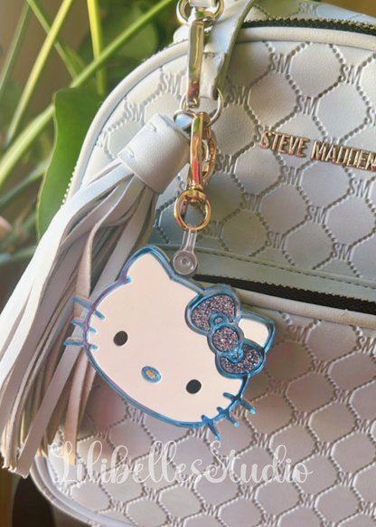 Pretty kitty smart keychain