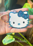 Pretty kitty smart keychain