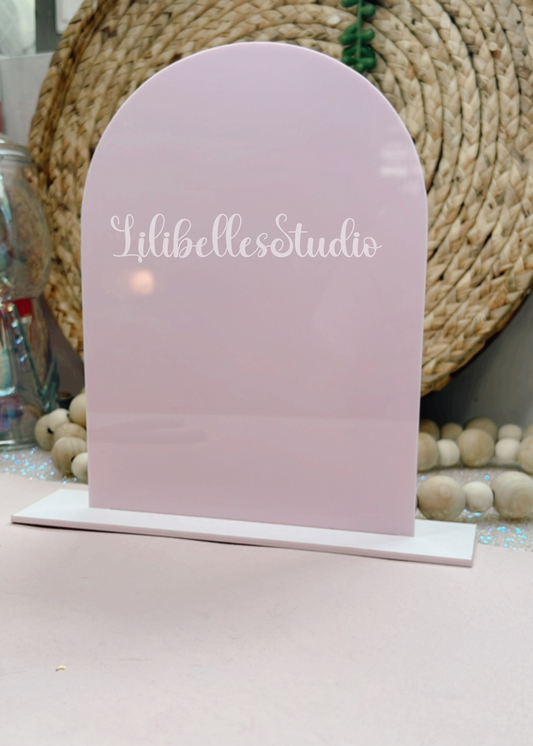 DESTASH BLANK Arch Sign