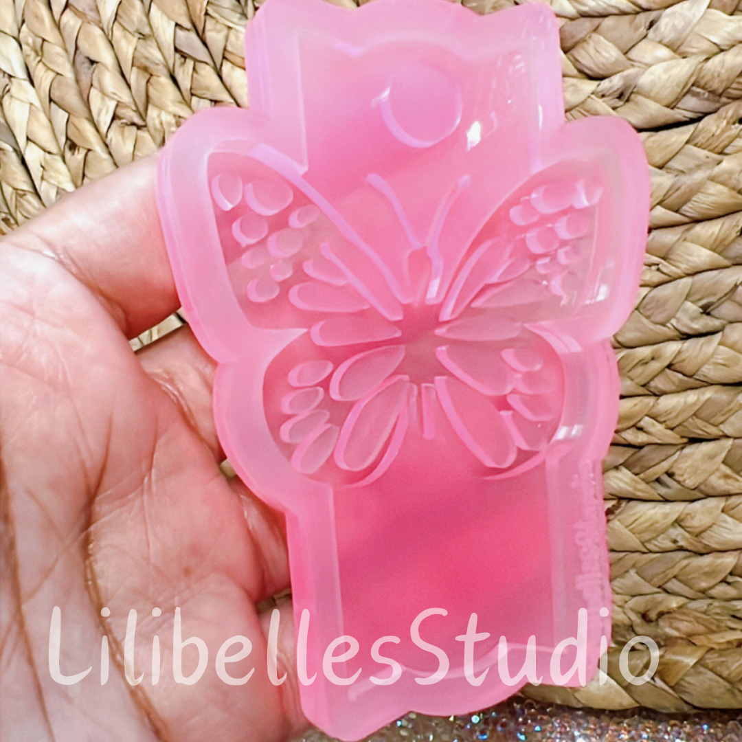 Butterfly tumbler topper MOLD