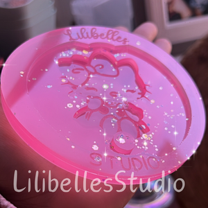 Blushing kitty topper MOLD