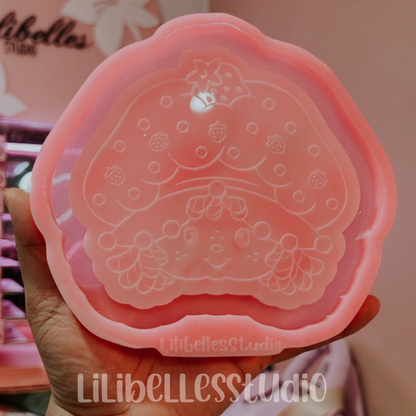 Strawberry girl tray MOLD