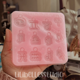 Zodiac charms MOLD