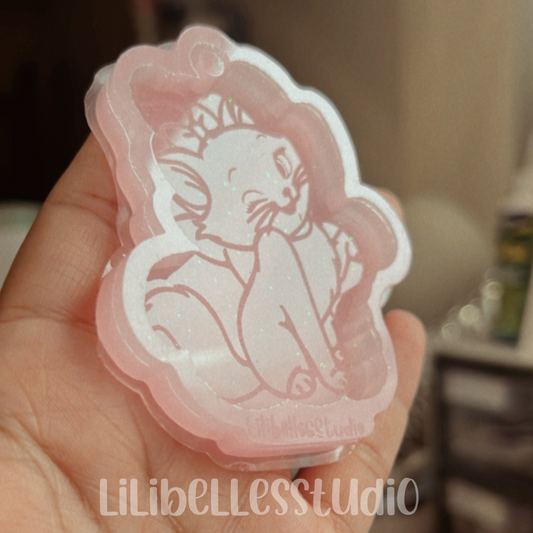 Marie the cat keychain MOLD