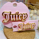 JUICY tumbler topper(s)