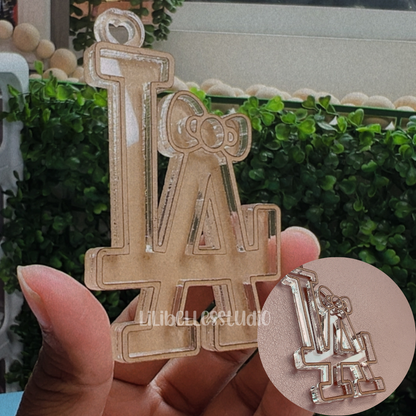 LA bow keychain MOLD