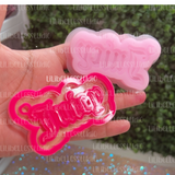 JUICY keychain MOLD