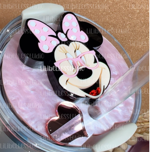 Nerdy mouse Acrylic topper