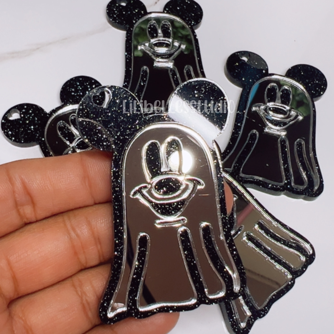 Ghost mouse (keychains) acrylic set packs